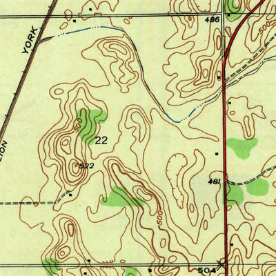 United States Geological Survey Plainville, IN (1943, 24000-Scale) digital map