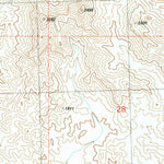 United States Geological Survey Planet, AZ (1990, 24000-Scale) digital map