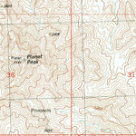 United States Geological Survey Planet, AZ (1990, 24000-Scale) digital map