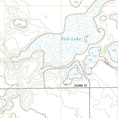 United States Geological Survey Plankinton, SD (2021, 24000-Scale) digital map