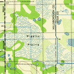 United States Geological Survey Plant City East, FL (1944, 31680-Scale) digital map