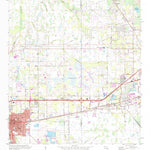 United States Geological Survey Plant City East, FL (1975, 24000-Scale) digital map