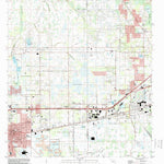 United States Geological Survey Plant City East, FL (1994, 24000-Scale) digital map