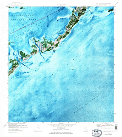 United States Geological Survey Plantation Key, FL (1971, 24000-Scale) digital map