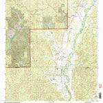 United States Geological Survey Plantersville, AL (2002, 24000-Scale) digital map