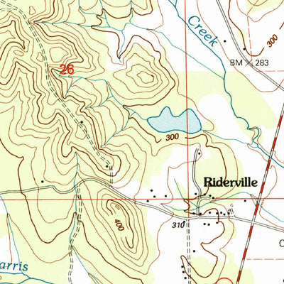 United States Geological Survey Plantersville, AL (2002, 24000-Scale) digital map