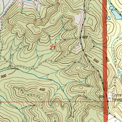 United States Geological Survey Plantersville, AL (2002, 24000-Scale) digital map