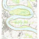 United States Geological Survey Plaquemine, LA (1992, 24000-Scale) digital map