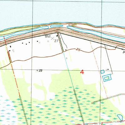 United States Geological Survey Plaquemine, LA (1992, 24000-Scale) digital map