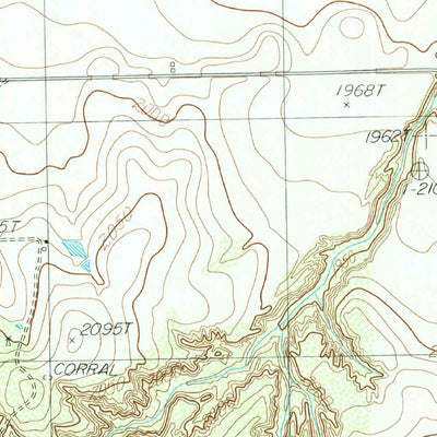 United States Geological Survey Plaska, TX (1985, 24000-Scale) digital map