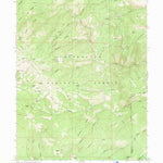 United States Geological Survey Plaskett Ridge, CA (1967, 24000-Scale) digital map