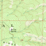 United States Geological Survey Plaskett Ridge, CA (1967, 24000-Scale) digital map