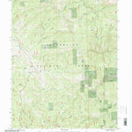United States Geological Survey Plaskett Ridge, CA (1996, 24000-Scale) digital map