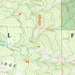 United States Geological Survey Plaskett Ridge, CA (1996, 24000-Scale) digital map