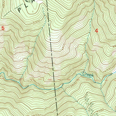 United States Geological Survey Plaskett Ridge, CA (1996, 24000-Scale) digital map