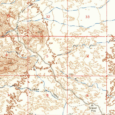 United States Geological Survey Plaster City, CA (1957, 62500-Scale) digital map