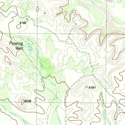 United States Geological Survey Plata NE, TX (1983, 24000-Scale) digital map