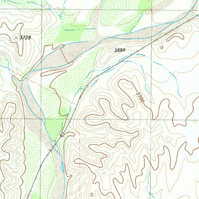 United States Geological Survey Plata, TX (1983, 24000-Scale) digital map