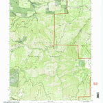 United States Geological Survey Platina, CA (1998, 24000-Scale) digital map