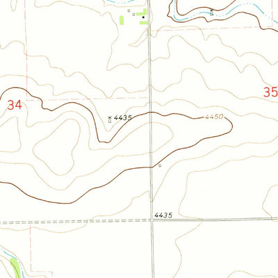 United States Geological Survey Platner, CO (1973, 24000-Scale) digital map