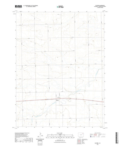United States Geological Survey Platner, CO (2022, 24000-Scale) digital map