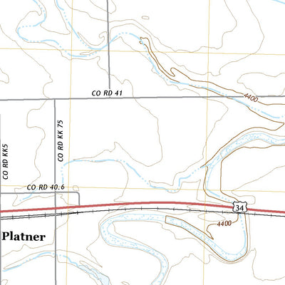 United States Geological Survey Platner, CO (2022, 24000-Scale) digital map