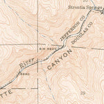 United States Geological Survey Platte Canyon, CO (1948, 24000-Scale) digital map