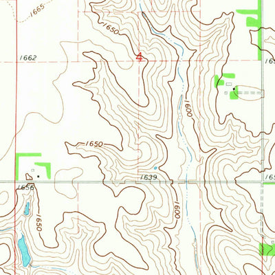 United States Geological Survey Platte Center, NE (1966, 24000-Scale) digital map
