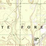 United States Geological Survey Platte River, MI (1983, 25000-Scale) digital map