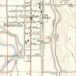United States Geological Survey Platteville, CO (1950, 24000-Scale) digital map