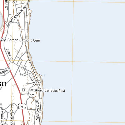United States Geological Survey Plattsburgh, NY (2023, 24000-Scale) digital map