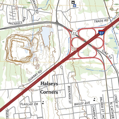 United States Geological Survey Plattsburgh, NY (2023, 24000-Scale) digital map