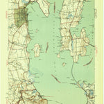 United States Geological Survey Plattsburgh, NY-VT (1939, 62500-Scale) digital map