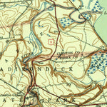United States Geological Survey Plattsburgh, NY-VT (1939, 62500-Scale) digital map