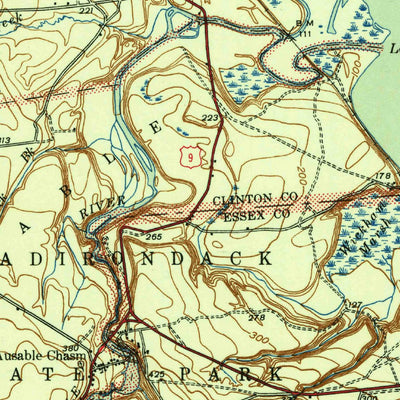 United States Geological Survey Plattsburgh, NY-VT (1939, 62500-Scale) digital map