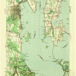 United States Geological Survey Plattsburgh, NY-VT (1941, 62500-Scale) digital map