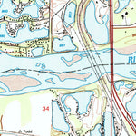 United States Geological Survey Plattsmouth, NE-IA (1994, 24000-Scale) digital map