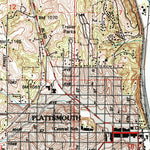 United States Geological Survey Plattsmouth, NE-IA (1994, 24000-Scale) digital map