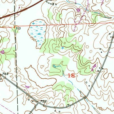 United States Geological Survey Plattville, IL (1953, 24000-Scale) digital map