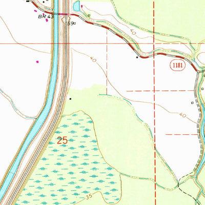 United States Geological Survey Plaucheville, LA (1968, 24000-Scale) digital map