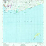 United States Geological Survey Playa De Ponce, PR (1970, 20000-Scale) digital map