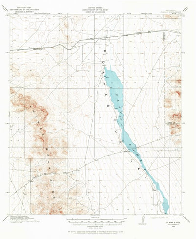 United States Geological Survey Playas, NM (1918, 62500-Scale) digital map