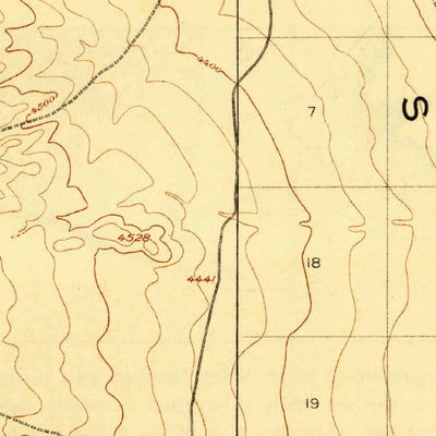 United States Geological Survey Playas, NM (1919, 62500-Scale) digital map