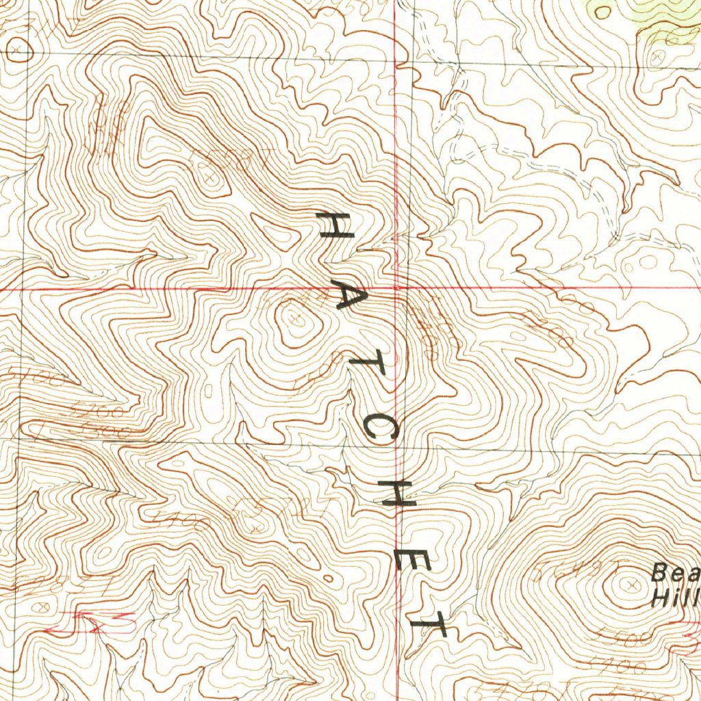 Playas Peak, NM (1982, 24000-Scale) Map by United States Geological ...