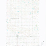 United States Geological Survey Plaza, ND (1980, 24000-Scale) digital map