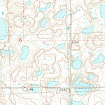 United States Geological Survey Plaza NE, ND (1980, 24000-Scale) digital map