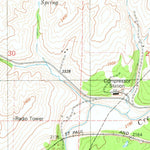 United States Geological Survey Plaza, WA (1980, 24000-Scale) digital map
