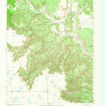 United States Geological Survey Pleasant Creek, TX (1963, 24000-Scale) digital map