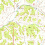 United States Geological Survey Pleasant Dale Valley, IL-MO (1978, 24000-Scale) digital map