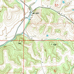 United States Geological Survey Pleasant Dale Valley, IL-MO (1993, 24000-Scale) digital map
